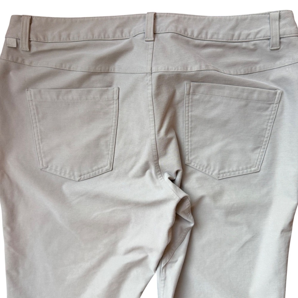 Lululemon ABC Classic-Fit Pant 36x32 Seal Grey Warpstreme Classic Athleisure - Picture 7 of 11